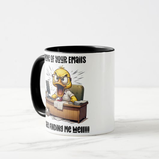 Ideaal voor het toevoegen van Humor aan Kantoor - Mok (Voorkant links)