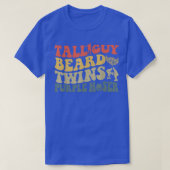 Ideaal voor kinderen Kerel Tall Man Beard Twins Pa T-shirt (Design voorkant)