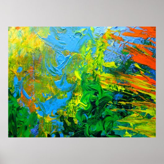 Ideaal voor modern Abstract Poster voor schilderen (Voorkant)