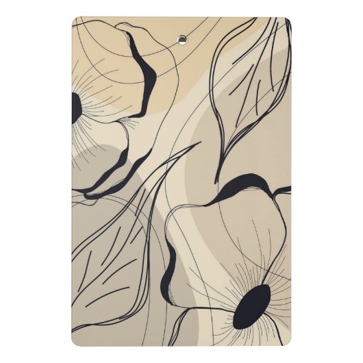 Ideaal voor onderweg notities maken mini klembord (Achterkant)