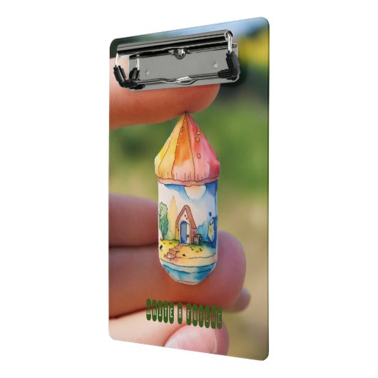 Ideaal voor onderweg notities maken mini klembord (Angled2)