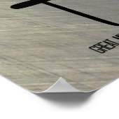 Ideaal voor Poster in staal (Hoek)