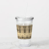 Ideaal voor reizen acryl drinkbeker (Achterkant)