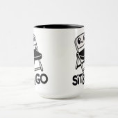 Ideaal voor uw ochtend koffie sit & go mok (Midden)
