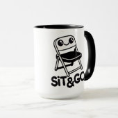 Ideaal voor uw ochtend koffie sit & go mok (Voorkant rechts)