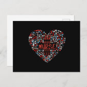 Ideaal voor verpleegkundigen. Zenuwwaardestijging  Briefkaart (Voorkant / Achterkant)