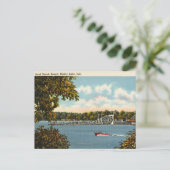 Ideal Beach Resort, Shafer Lake, Indiana Briefkaart (Staand voorkant)