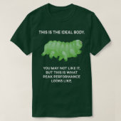 Ideal Body Tardigrade Microbiology Science Water B T-shirt (Design voorkant)