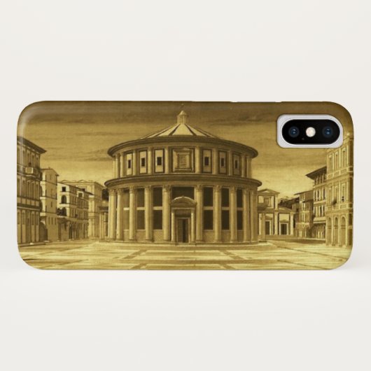 IDEAL CITY Renaissance Architect, Gold Yellow Case-Mate iPhone Case (Achterkant (horizontaal))