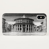 IDEAL CITY Renaissance Architecture Black White Case-Mate iPhone Case (Achterkant (horizontaal))