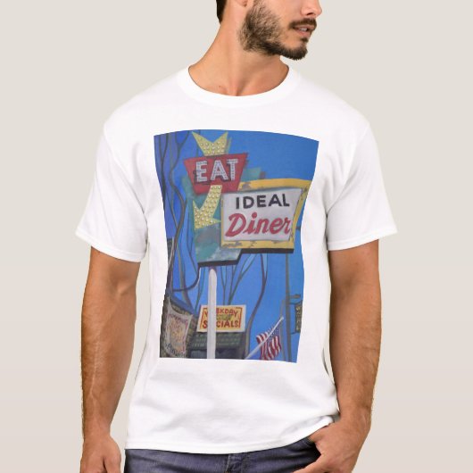 IDEAL DINER T-SHIRT (Voorkant)