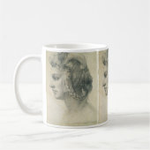 Ideal Head of a Woman van Michelangelo Koffiemok (Links)