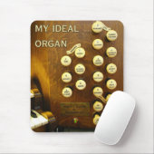 Ideal organ mousepad muismat (Met muis)