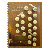 Ideal organ notebook notitieboek (Voorkant)