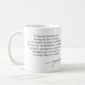 "Ideal Teachers" Nikos Kazantzakis Quote in Greek Koffiemok (Links)