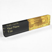 IDEALE CITY, renaissance Architecture / Gold Yello Naambordje