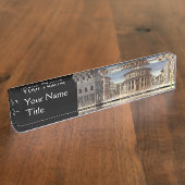 IDEALE CITY, renaissance Architecture Naambordje (Zijkant)