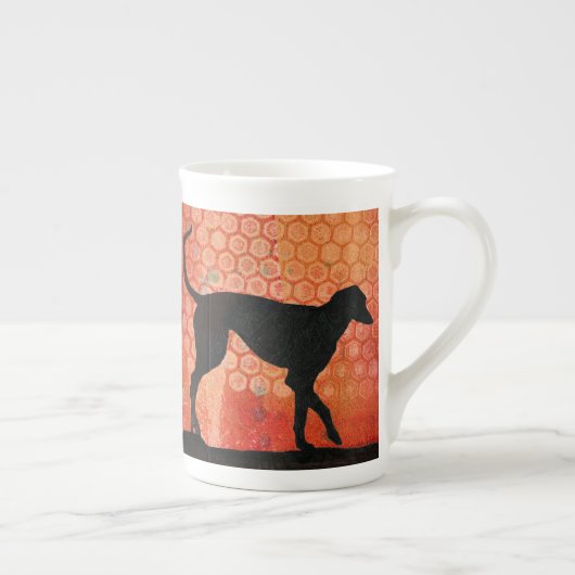 Ideale Greyhound mok als Greyhound cadeau (Rechts)