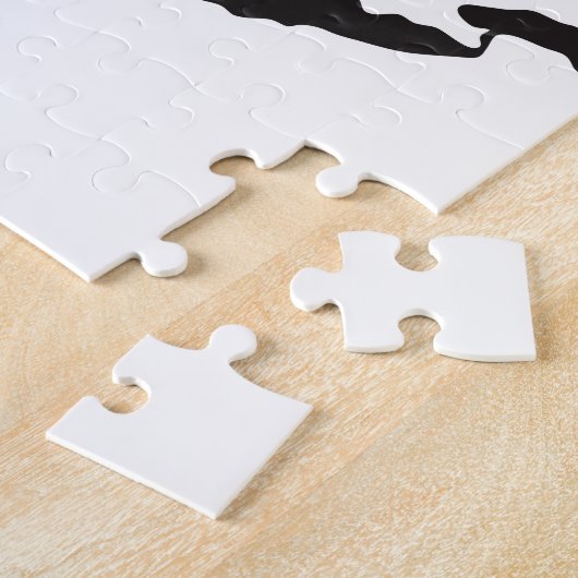 Ideale illustratie legpuzzel (Zijkant)