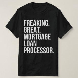 Ideale processor voor hypotheekleningen t-shirt