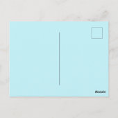 Ideale Waterverf boekhandel schilderij Briefkaart (Achterkant)