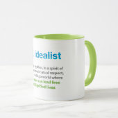 Idealistische Mok (Voorkant rechts)