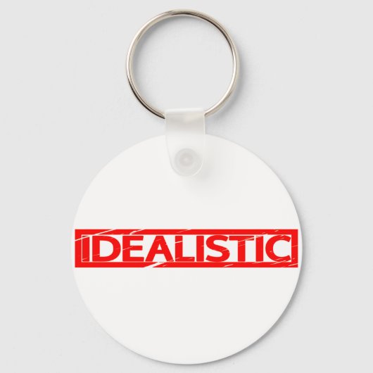 Idealistische stempel sleutelhanger (Voorkant)