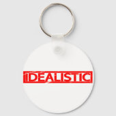 Idealistische stempel sleutelhanger (Achterkant)