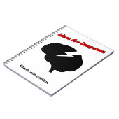 Ideas Are Dangerous – Think Boldly Notitieboek (Linkerzijde)