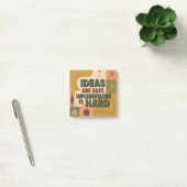 Ideas Are Easy. Implementation Is Hard Post-it® Notes (Kantoor)