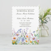 Ideas de Boda de Terracota en Español Kaart (Staand voorkant)