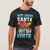 Ideas for New Aunts from Nieces and Nephews Quote T-shirt (Voorkant)