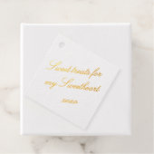 Ideas long distance Valentines gift for boyfriend Bedankjes Labels (Met doos)