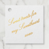Ideas long distance Valentines gift for boyfriend Bedankjes Labels (Voorkant)