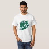 "Ideas Made Clear" Motivatie quote T-shirt (Voorkant volledig)