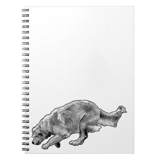 Ideas with a Speckled Runner Notitieboek (Voorkant)