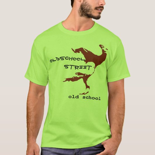 idee 1 kopie, Old Skool St T-shirt (Voorkant)