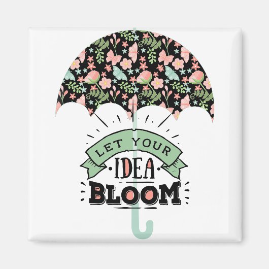 Idee Bloei Paraplu Magneet (Voorkant)