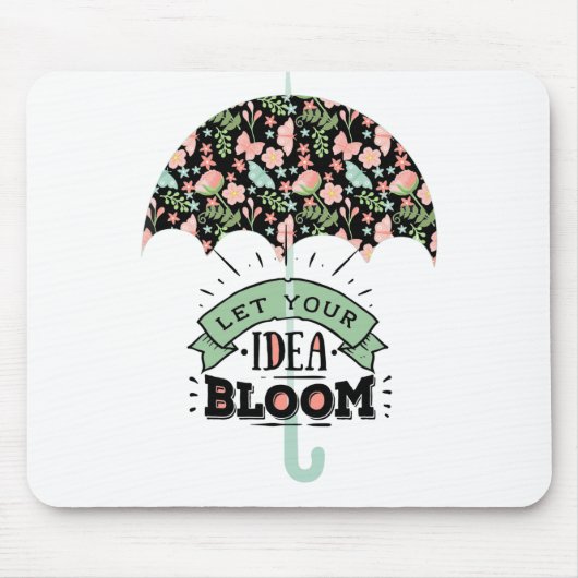 Idee Bloei Paraplu Muismat (Voorkant)