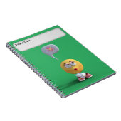 "Idee Emoji" (Groen) Notitieboek (Rechterzijde)