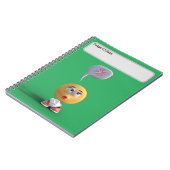 "Idee Emoji" (Groen) Notitieboek (Linkerzijde)
