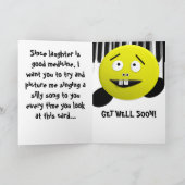 Idee Humor Get Well Kaart (Binnen)