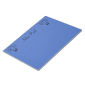 Idee Pad Blauw Notitieblok (Schuin)