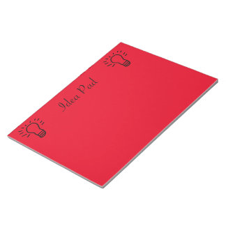 Idee Pad Rood Notitieblok