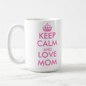 idee van moederdag | Hou de liefde voor moeder mok (Links)