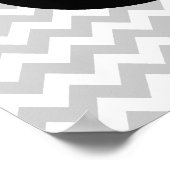 idee van zwart fietsdecor en chevron poster (Hoek)