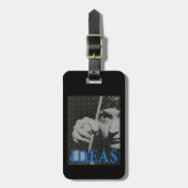 Ideeën - 1981-promo grafisch bagagelabel (Voorkant verticaal)