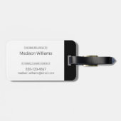 Ideeën - 1981-promo grafisch bagagelabel (Achterkant horizontaal)