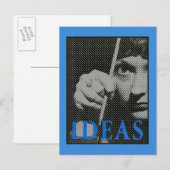 Ideeën - 1981-promo grafisch briefkaart (Voorkant / Achterkant)