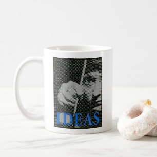 Ideeën - 1981-promo grafisch koffiemok